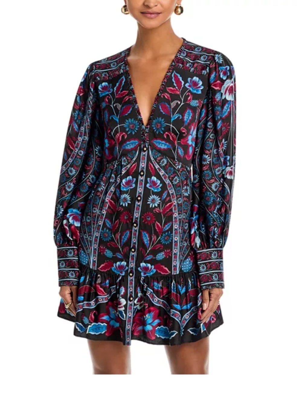 FARM Rio
Marcelle Long Sleeve Mini Dress - Picture 2 of 5